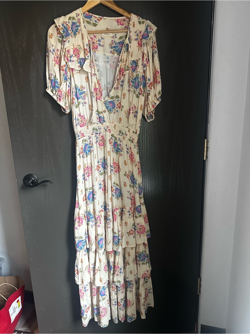 Spell Solstice Ruffle Dress Small - Picture 6 of 6